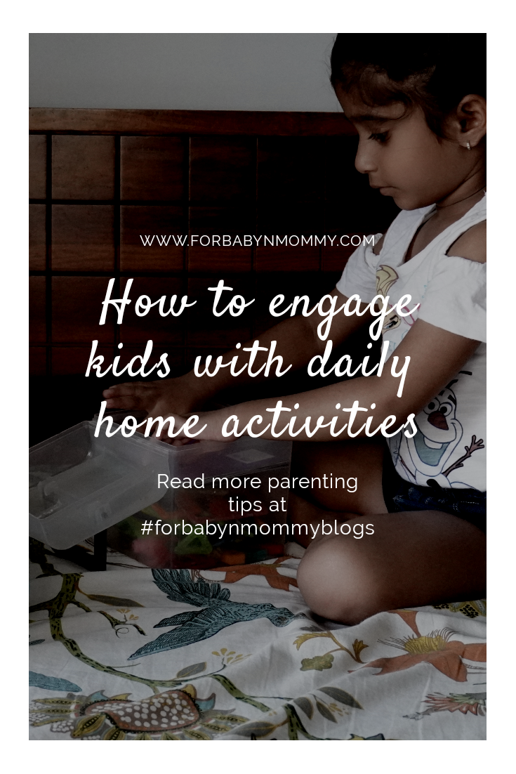 Engaging kids with daily home activity!
