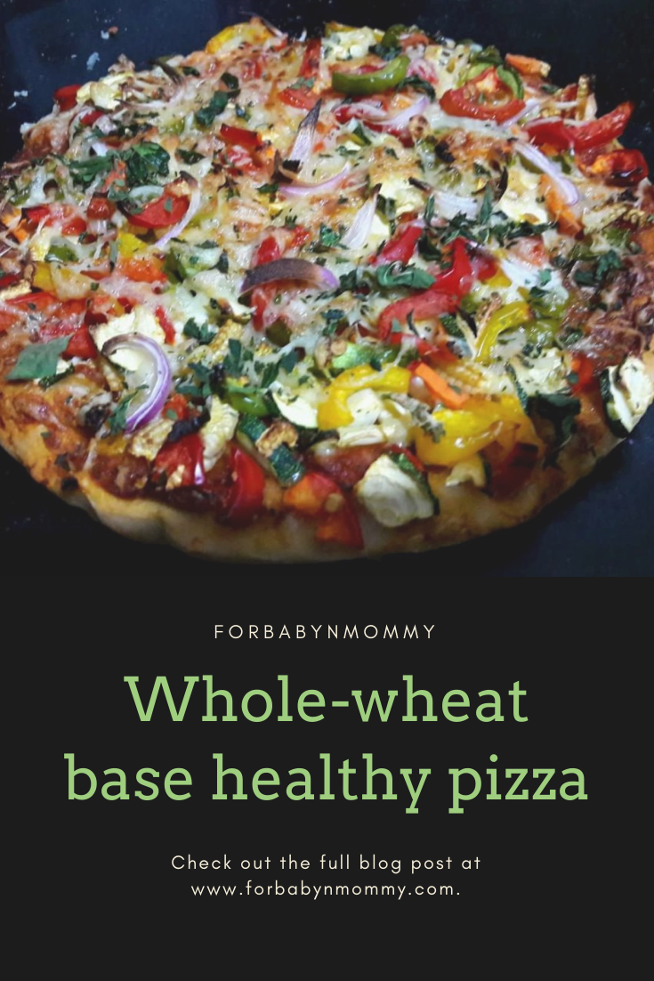 Whole wheat base healthy Pizza