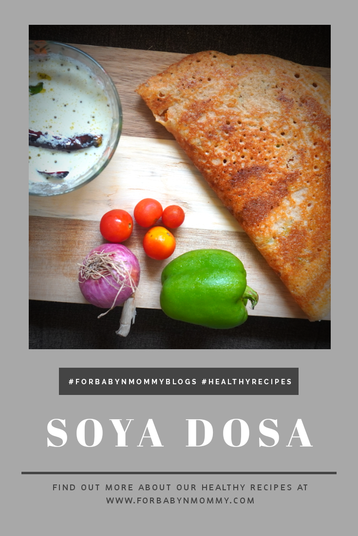 Soya Dosa – Super Crispy & Healthy
