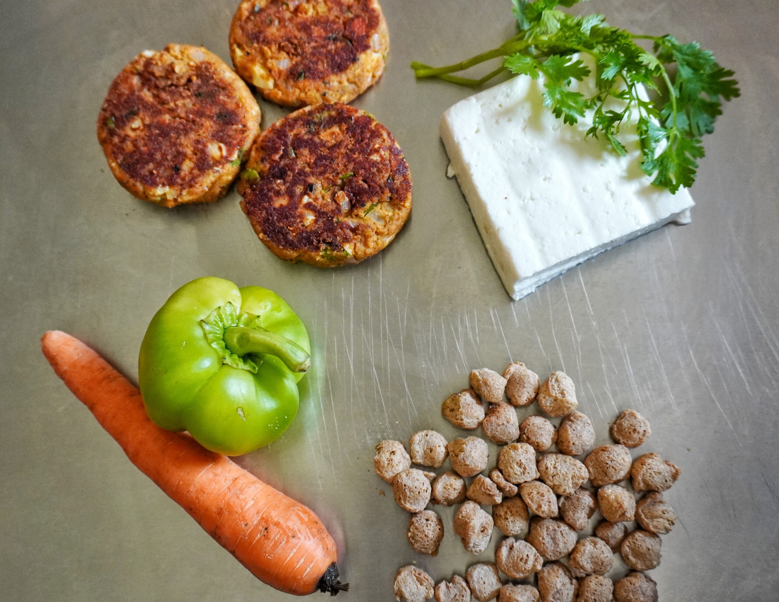 Paneer-Soya-Vegetables cutlet