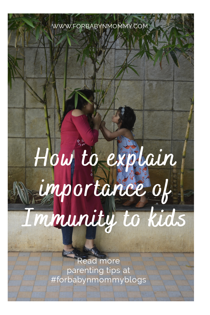 How to explain importance of Immunity to kids