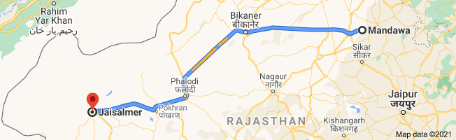 Mandawa to Jaisalmer